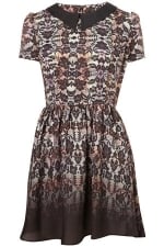 Carries lace dress at Topshop at Topshop