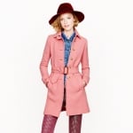 Carrie's pink coat at J. Crew