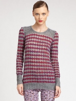 Carrie's striped Marc Jacobs sweater at Saks at Saks Fifth Avenue