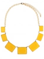 Carrie's yellow necklace at Baublebar at Baublebar