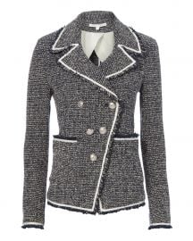 Carroll Boucl eacute  Knit Jacket at Intermix