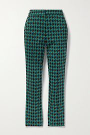 Carsen jacquard skinny pants at Net a Porter