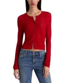 Carson Pointelle Cardigan at Bloomingdales