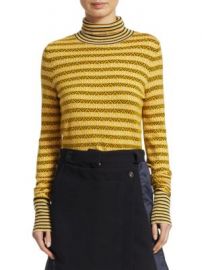 Carven - Textured Turtleneck Pullover at Saks Fifth Avenue