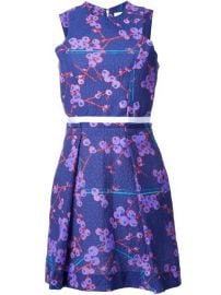 Carven Floral Print Dress at Farfetch