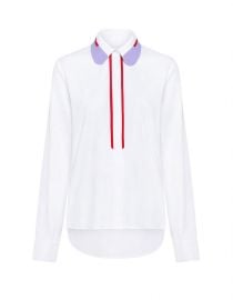 Carven Peter Pan Collar Shirt at Ifchic