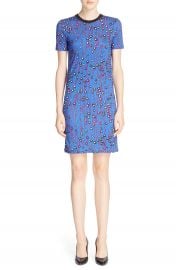 Carven Print Pliss   Georgette Dress at Nordstrom