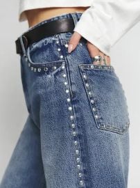 Cary High Rise Slouchy Wide Leg Jeans at Reformation