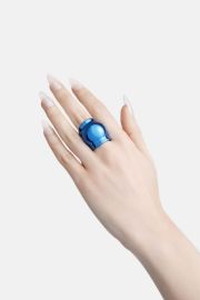 Casa Batll ball ring in blue - MAM ORIGINALS MAM at Mamo Originals