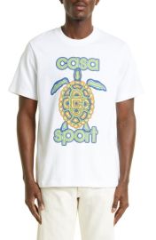 Casablanca Casa Turtle Graphic Tee at Nordstrom