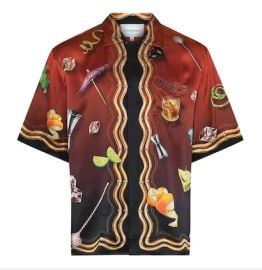 Casablanca Club Sunset Short Sleeve Silk Shirt at StockX