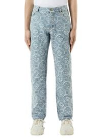 Casablanca Logo Print Five Pocket Jeans at Saks Fifth Avenue