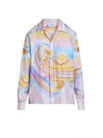 Casablanca Physcodelic Nirvana Silk Shirt at Saks Fifth Avenue