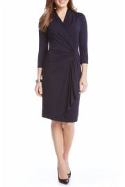 Cascade Faux Wrap Dress at Nordstrom