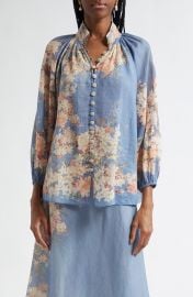 Cascadian Billow Linen Button-Up Shirt at Nordstrom
