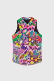 Cascia Silk Top Made With Liberty Fabric Pink Multicolour - Welcome to the Fold LTD at The Fold London