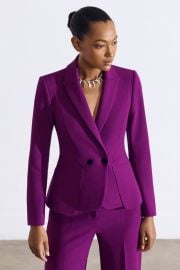 Caselle Sculpt Stretch Crepe Jacket Vivid Berry - Welcome to the Fold LTD at The Fold London