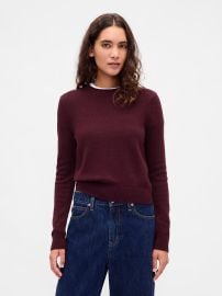 CashSoft Crewneck Sweater at GAP