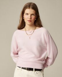 Cashmere Boatneck Sweater For Women JCrew at J. Crew