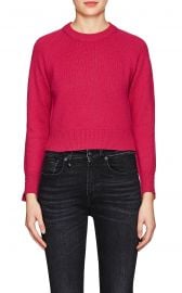 Cashmere Crop Sweater at Barneys Warehouse