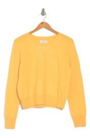 Cashmere Cropped Crew Neck Pullover by Naadam at Nordstrom Rack