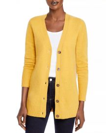 Cashmere Grandfather Cardigan at Bloomingdales