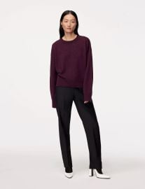 Cashmere Knit Sweatshirt Another Tomorrow at Another Tomorrow
