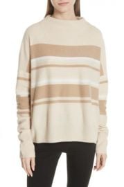 Cashmere Ombre Stripe Mock Neck Sweater by Vince at Nordstrom Rack