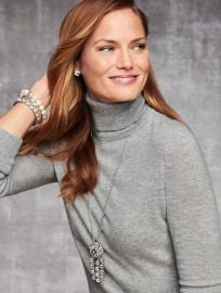 Cashmere Perfect Turtleneck Talbots at Talbots