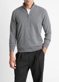 Cashmere Quarter-Zip Sweater in Products Men at Vince