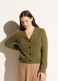 Cashmere Shrunken Button Cardigan for Women at Vince