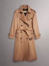 Cashmere Trench Coat by Burberry at Burberry