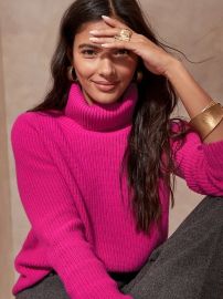 Cashmere Turtleneck Sweater  at Banana Republic