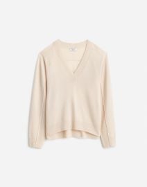 Cashmere V-Neck Sweater at Madewell