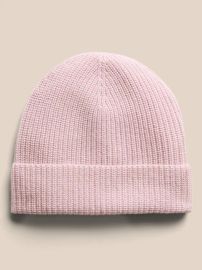 Cashmere beanie at Banana Republic