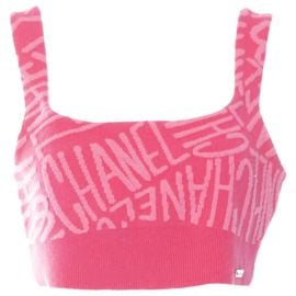 Cashmere top Chanel Pink size 42 FR in Cashmere - 42686945 at Vestiaire Collective