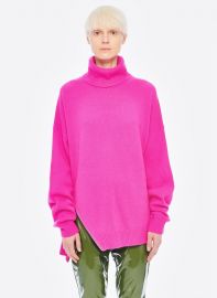 Cashmere turtleneck sweater at Tibi