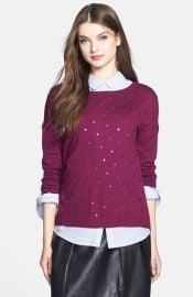 Caslonand174 Studded Sweater at Nordstrom