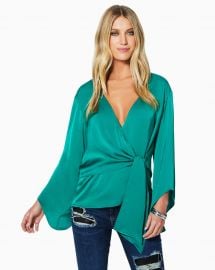 WornOnTV: Shauna’s green wrap blouse on The Bold and the Beautiful ...