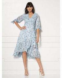 Cassidy Floral Wrap Dress by New York & Company at New York & Compay