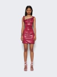 Cassie Mini Dress Wine Red The Webster at The Webster