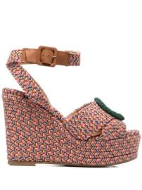 CastaxF1er interwoven-design Wedge Sandals - at Farfetch