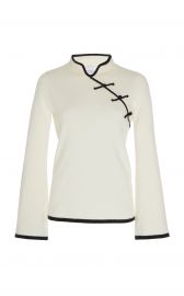 Castor Two-Tone Cashmere Top by Madeleine Thompson at Moda Operandi