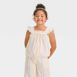 Cat Jack at Target Sleeveless Striped Woven Top at Target