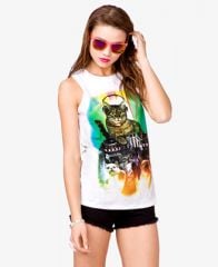 Cat Party Muscle Tee at Forever 21