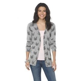 Cat Print Cardigan at Target