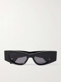 Cat-eye acetate sunglasses - black - One Size at Net a Porter