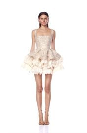 Catalina Ivory Mini Dress BRONX AND BANCO at Bronx and Banco