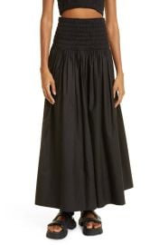 Catalina Smocked Waist Cotton Maxi Skirt by A L C  at Nordstrom