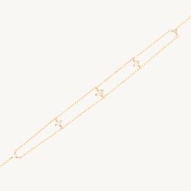 Catbird Jewelry Evening Star Bracelet in Yellow Gold at Catbird Jewelry